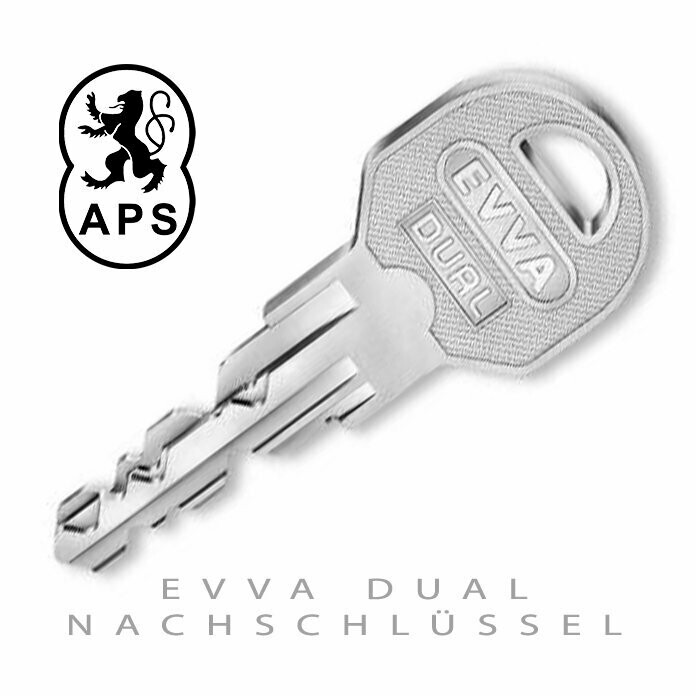 EVVA DUAL Nachschlüssel nach Code