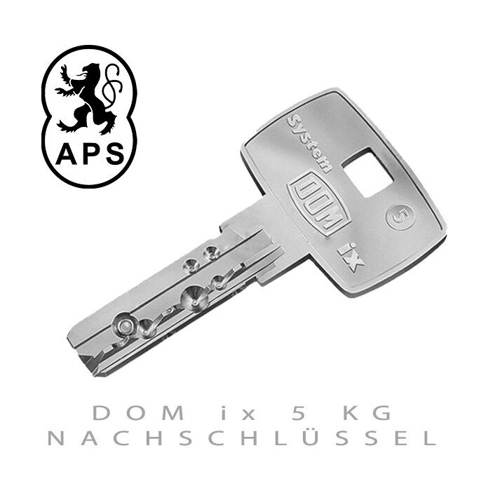 DOM ix 5 KG Nachschlüssel nach Code