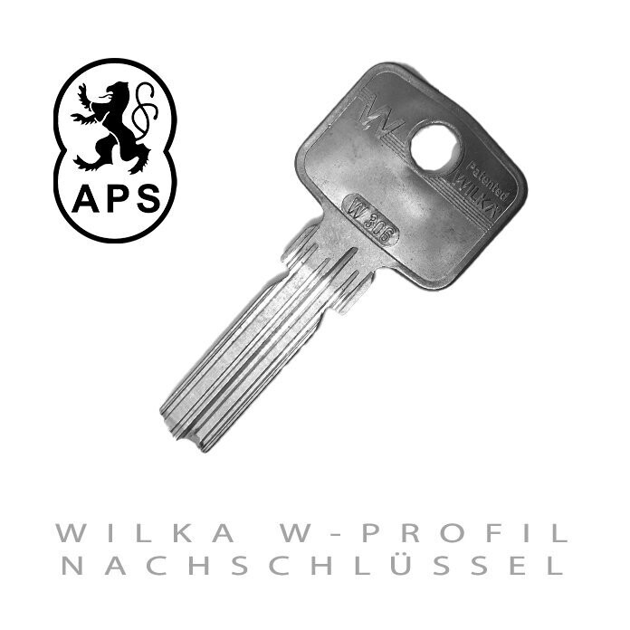 WILKA W-Bohrmulden Profil  Nachschlüssel
