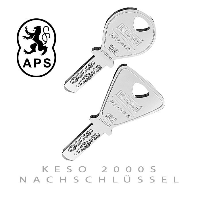 KESO 2000S Nachschlüssel nach Originalschlüssel