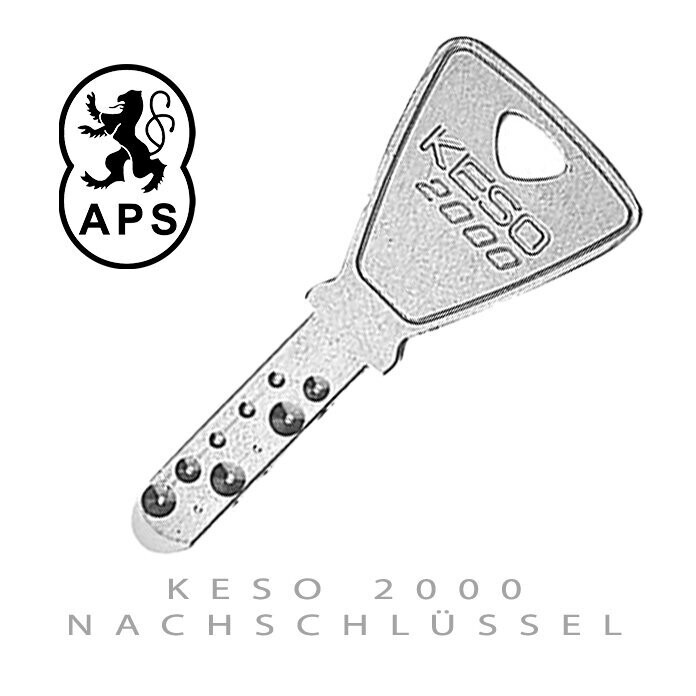 KESO 2000 Nachschlüssel nach Originalschlüssel