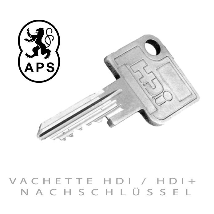 VACHETTE HDI / HDI+ Nachschlüssel