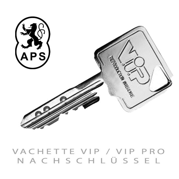 VACHETTE VIP / VIP PRO Nachschlüssel