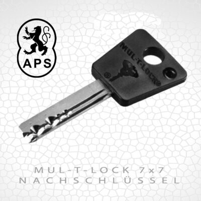 MUL-T-LOCK 7x7 Nachschlüssel nach Originalschlüssel