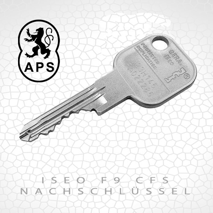 ISEO F9 CFS Nachschlüssel nach Code