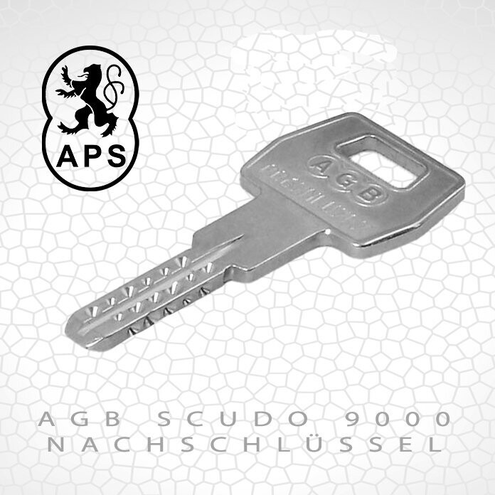 AGB SCUDO 9000 Nachschlüssel nach Originalschlüssel
