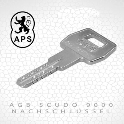 AGB SCUDO 9000 Nachschlüssel nach Originalschlüssel