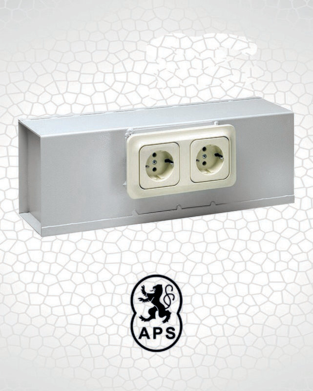 APS Versteckter Steckdosen Wandeinbau-Tresor