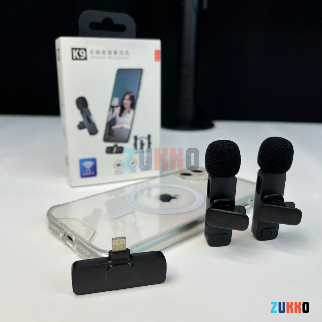 Micrófono Inalámbrico para iPhone K9 y iPad - Sunitech