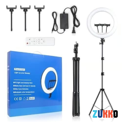 Aro de Luz Led Profesional 22 Pulgadas con Tripode