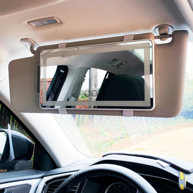 Espejo led para visor de carro