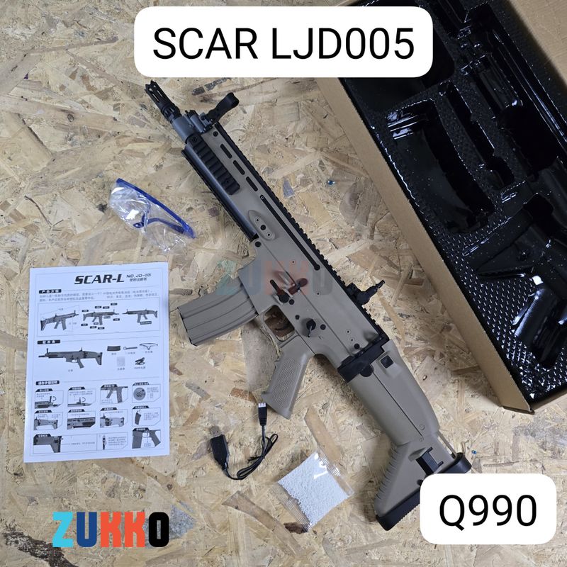 JUGUETE GEL BLASTER SCAR LJD005