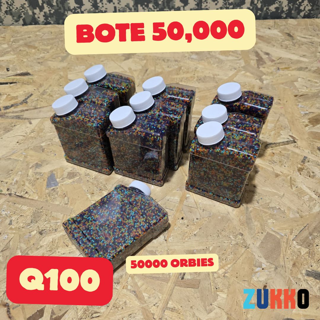 BOTE GEL 50,000 ORBEEZ