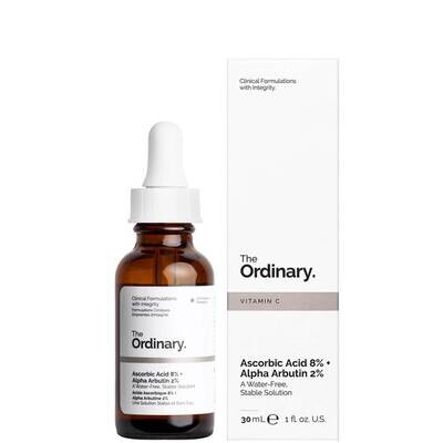 The Ordinary Ascorbic Acid 8% + Alpha Arbutin 2% | Sérum Antimanchas