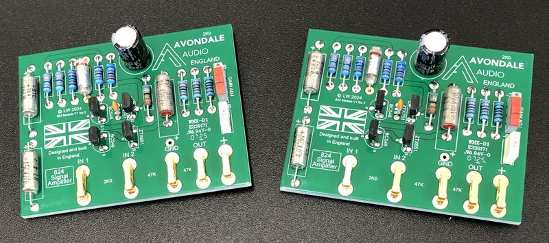 824 Pre-Amplifier Modules (Pair)