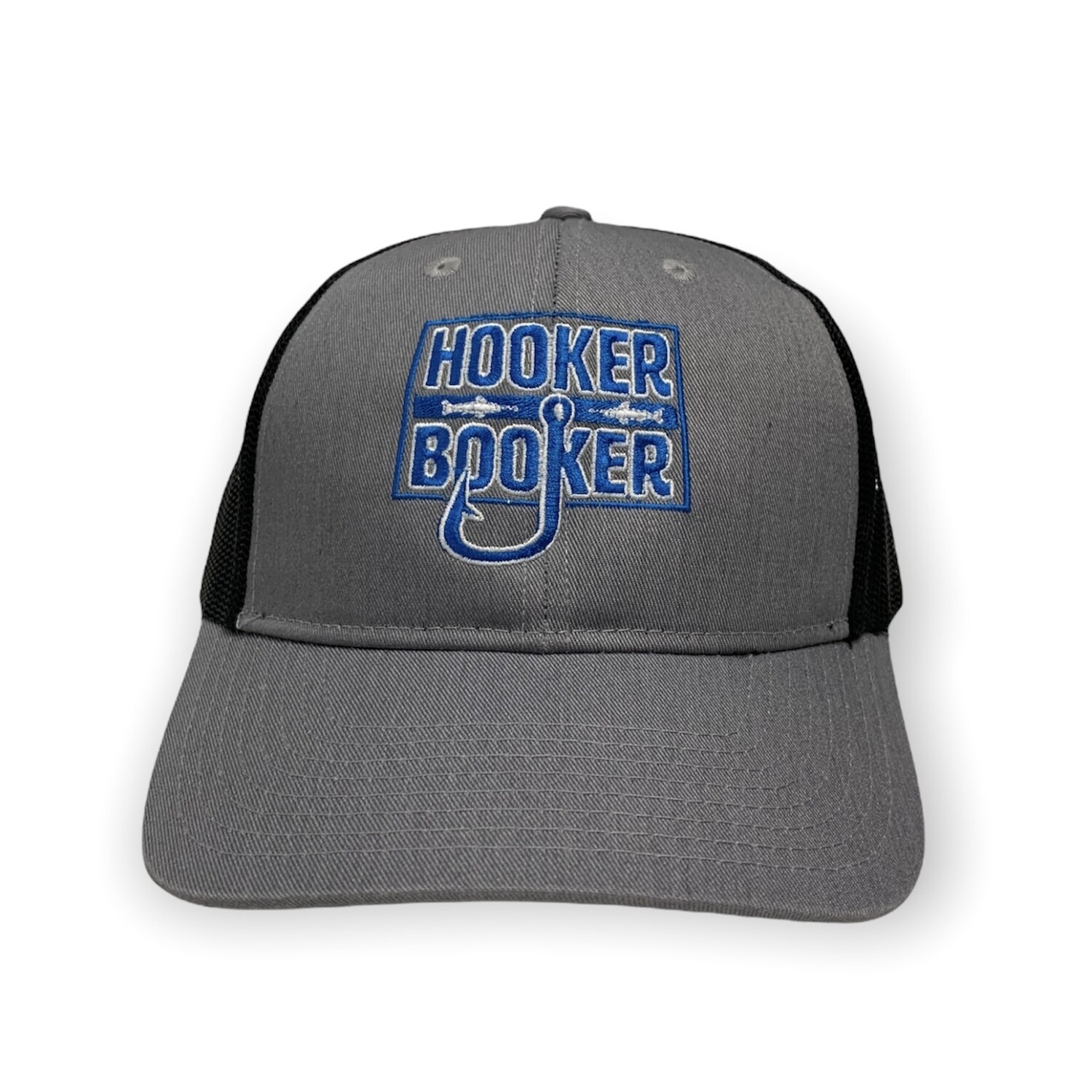 Gray/Black Trucker