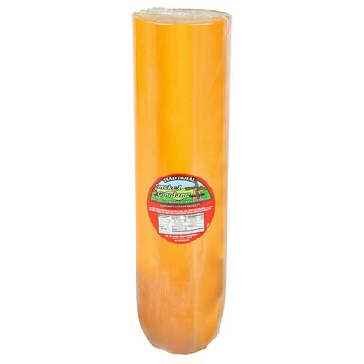 Cheese Gouda Traditional Delights Hickory Smoked Gouda Cheese 6 lb. Roll - 2/Case