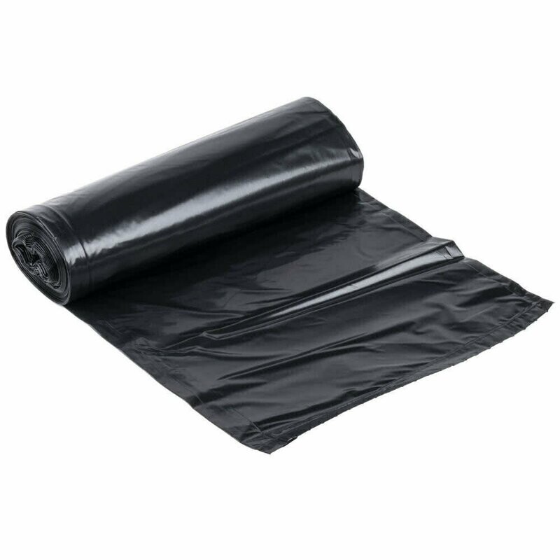Bag Trash Can Black 33gal 1.5mil 100cs