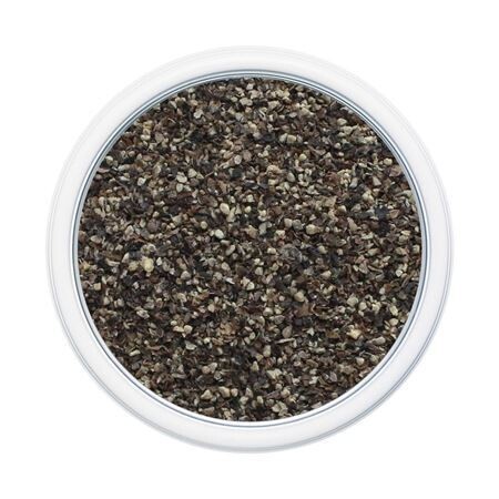 Pepper Black Cracked Black 1/2 Cracked per lb