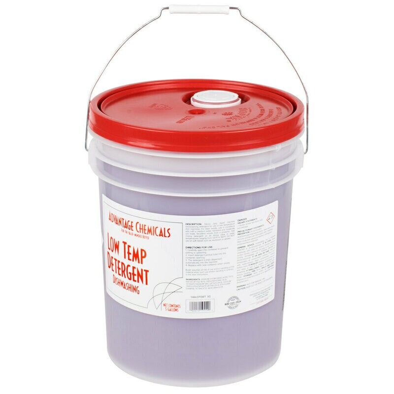 Dish Advantage Chemicals 5 gallon / 640 oz. Low Temperature Dish Washing Machine Detergent