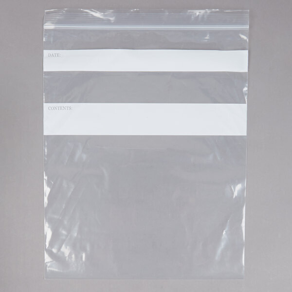 Bag Heavy-Duty Plastic Food Bag 4&quot; x 2&quot; x 8&quot; - 1000/Box