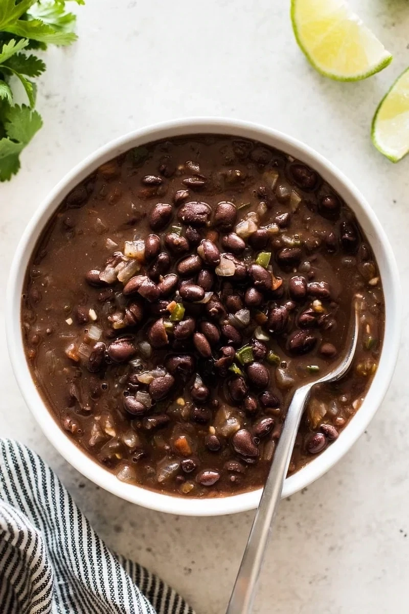 Bean Bella Vista #10 Can Fancy Black Beans in Brine - 6/Case