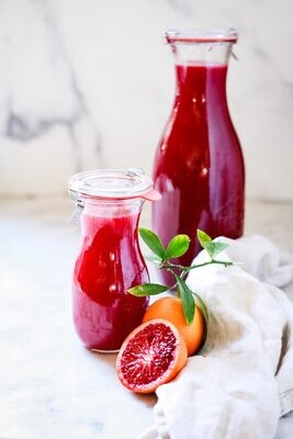 Orange Blood Juice 6qt case