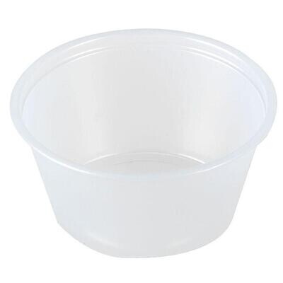 Container Portion Cup 2oz Clear 2500 per cs