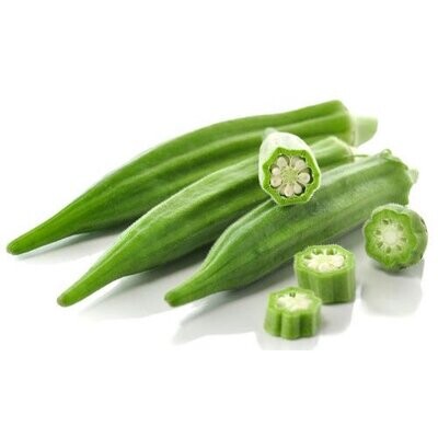 Okra 1/2 bushel