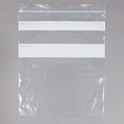 Bag Heavy-Duty Plastic Food Bag 4" x 2" x 8" - 1000/Box