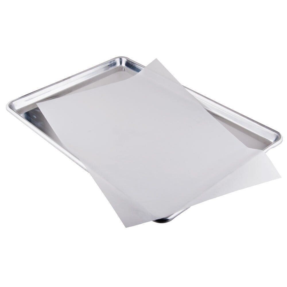 Parchment Paper Bun / Sheet Pan Liner Sheet -Paper Baker&#39;s Mark PanPal 16&quot; x 24&quot; Full Size Coated 1000/Case
