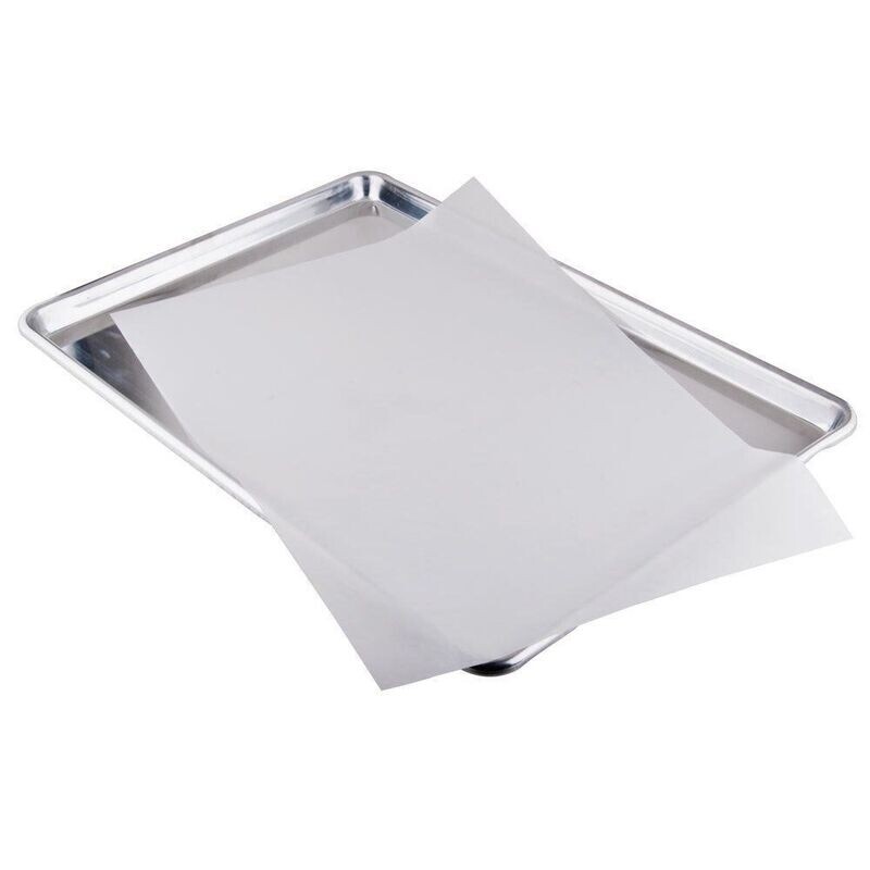Parchment Paper Bun / Sheet Pan Liner Sheet -Paper Baker&#39;s Mark PanPal 16&quot; x 24&quot; Full Size Coated 1000/Case