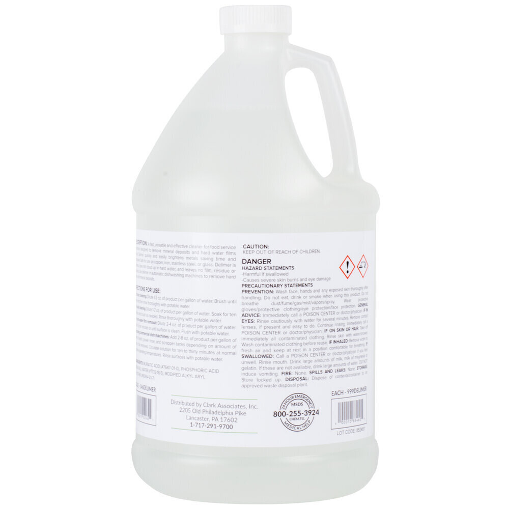 Delimer 1 gallon / Descaler per gallon
