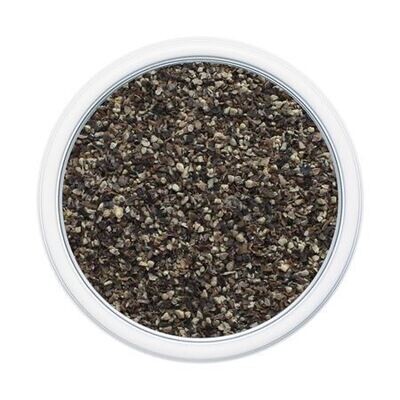 Pepper Black Cracked Black 1/2 Cracked per lb