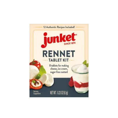 Rennet Junket Rennet Tablets 8 ct tablets per box