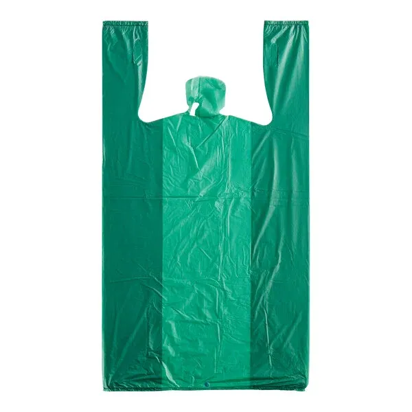 Bag Green Herc 1/6 Size Biodegradable Plastic T-Shirt Bag - 500/Case