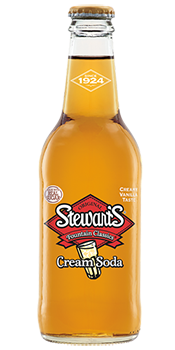 Drink Stewart's Orange &amp; Cream Soda 24/12oz