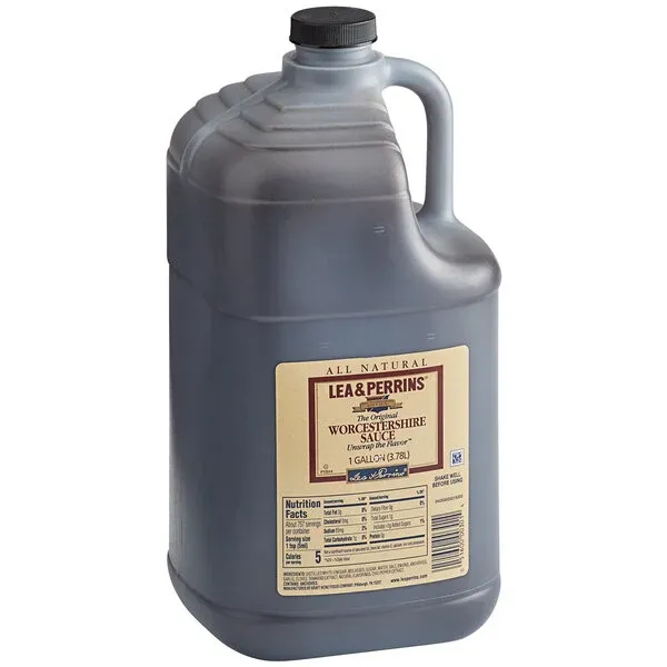 Lea &amp; Perrins 1 Gallon Worcestershire Sauce - per gallon