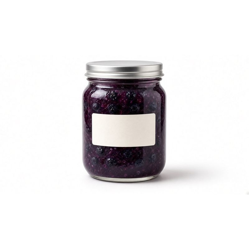 Blueberry Jam, 12 x 12oz jars  Imladris Farms Fairview, NC
