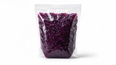 Blueberry Jam, 72 oz foodservice bag  Imladris Farms Fairview, NC