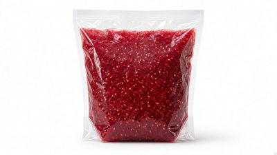 Raspberry Jam, 72 oz. foodservice bag Imladris Farms Fairview, NC