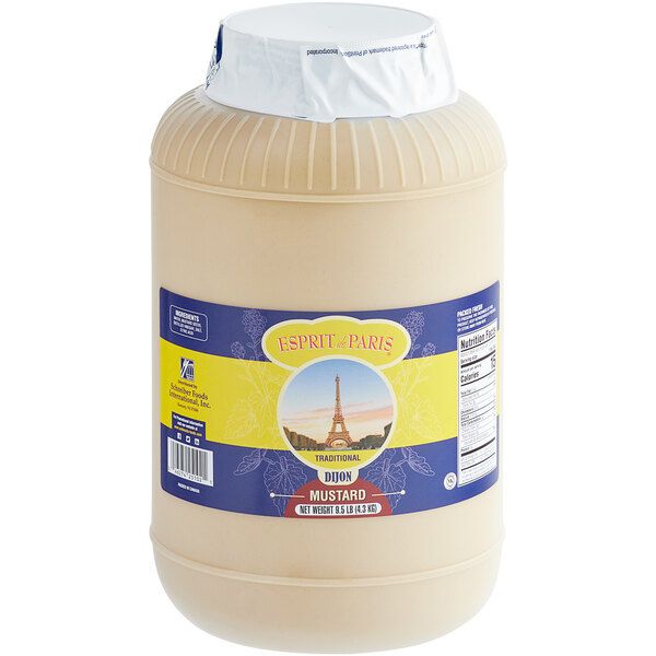 Mustard Espirit de paris 9.5lbs Smooth Dijon per each