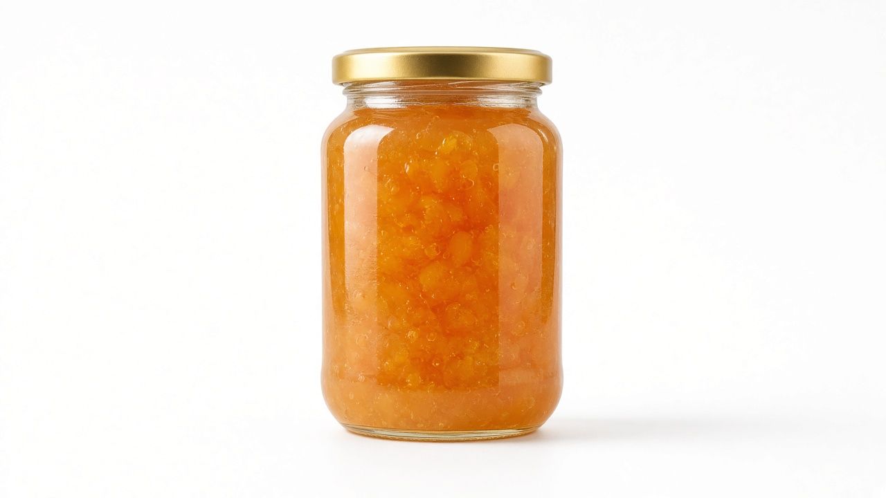 Peach Habanero Jam, 12 x 12oz jars  Imladris Farms Fairview, NC