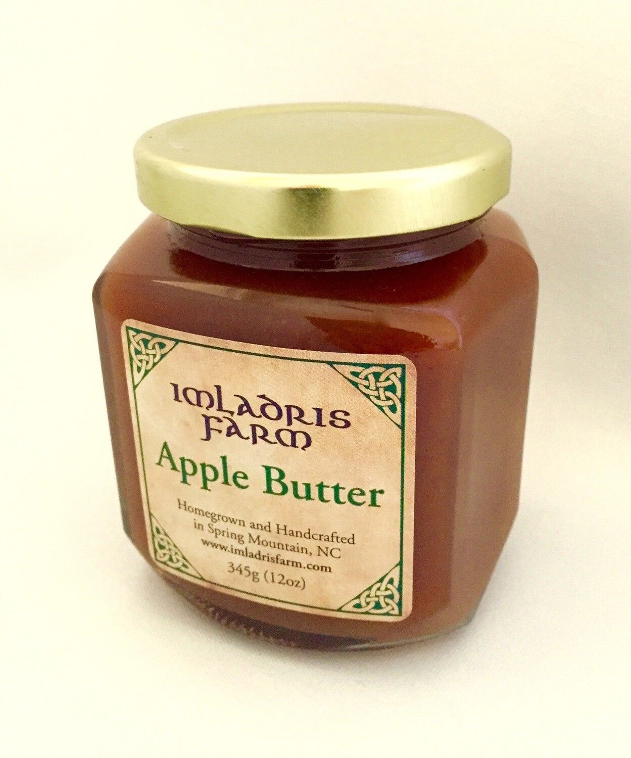 Apple Butter, 12 x 12oz jars  Imladris Farms Fairview, NC