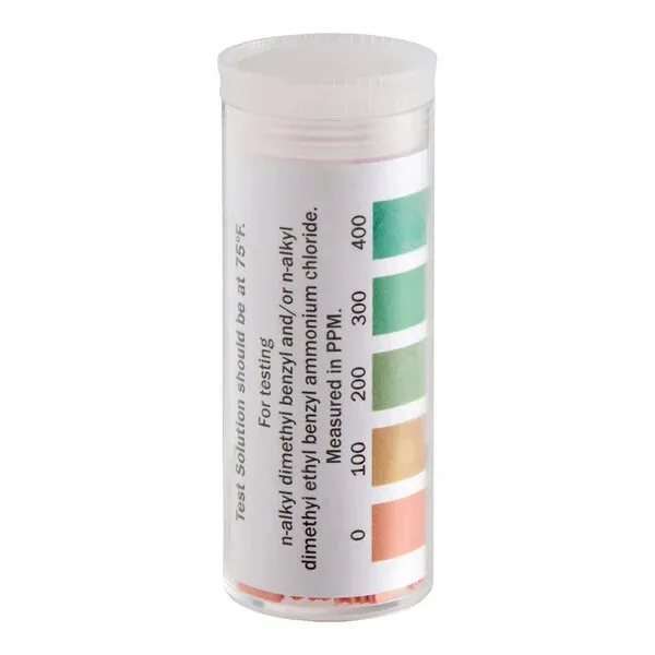 Strips Chemical QT-10 Quatermary - 100 per Vial