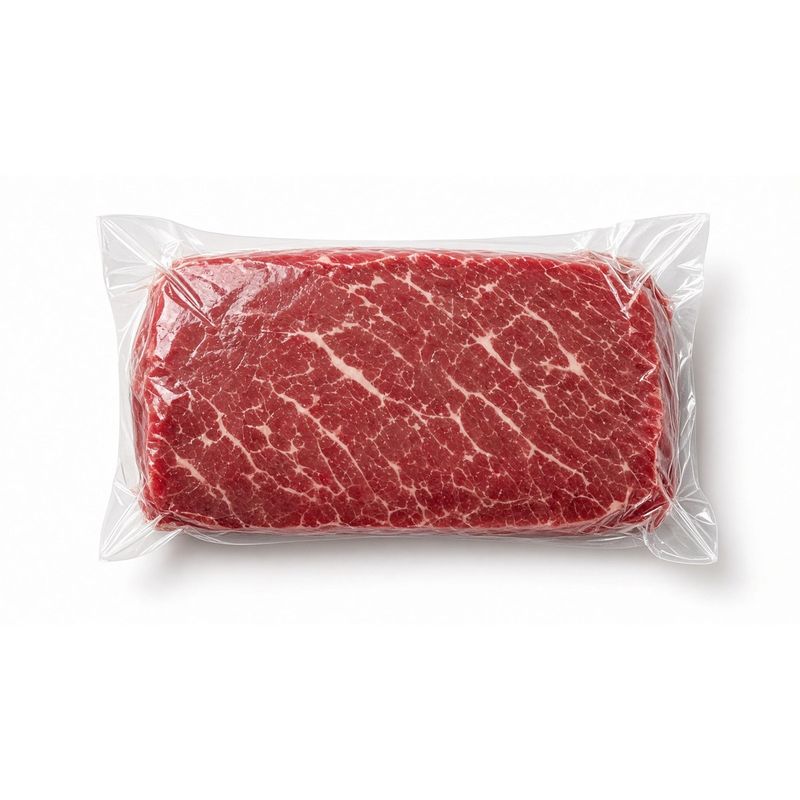 Beef Flat Iron Steak Retail, Individually Cryovac Avg 1 lb, 10/cs