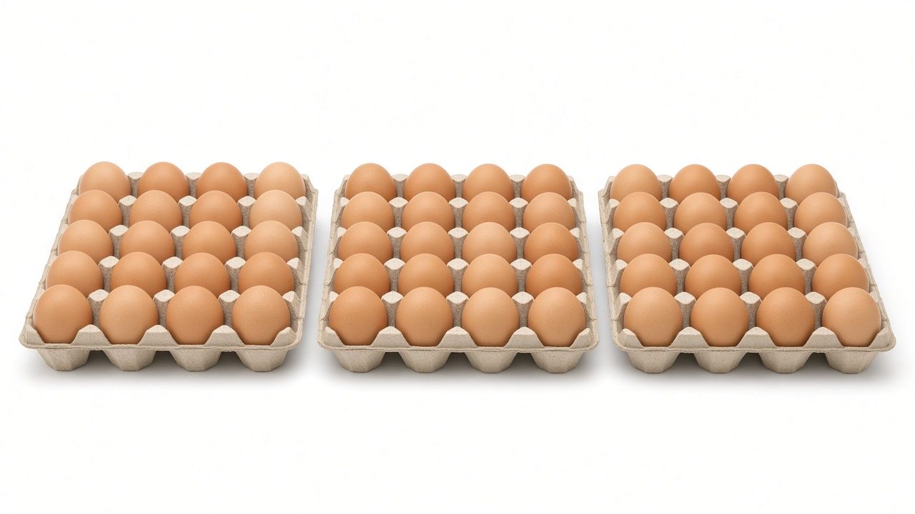 Eggs (Brown), 15 Dozen, Flats Free Range Sexton Farm Hendersonville, NC