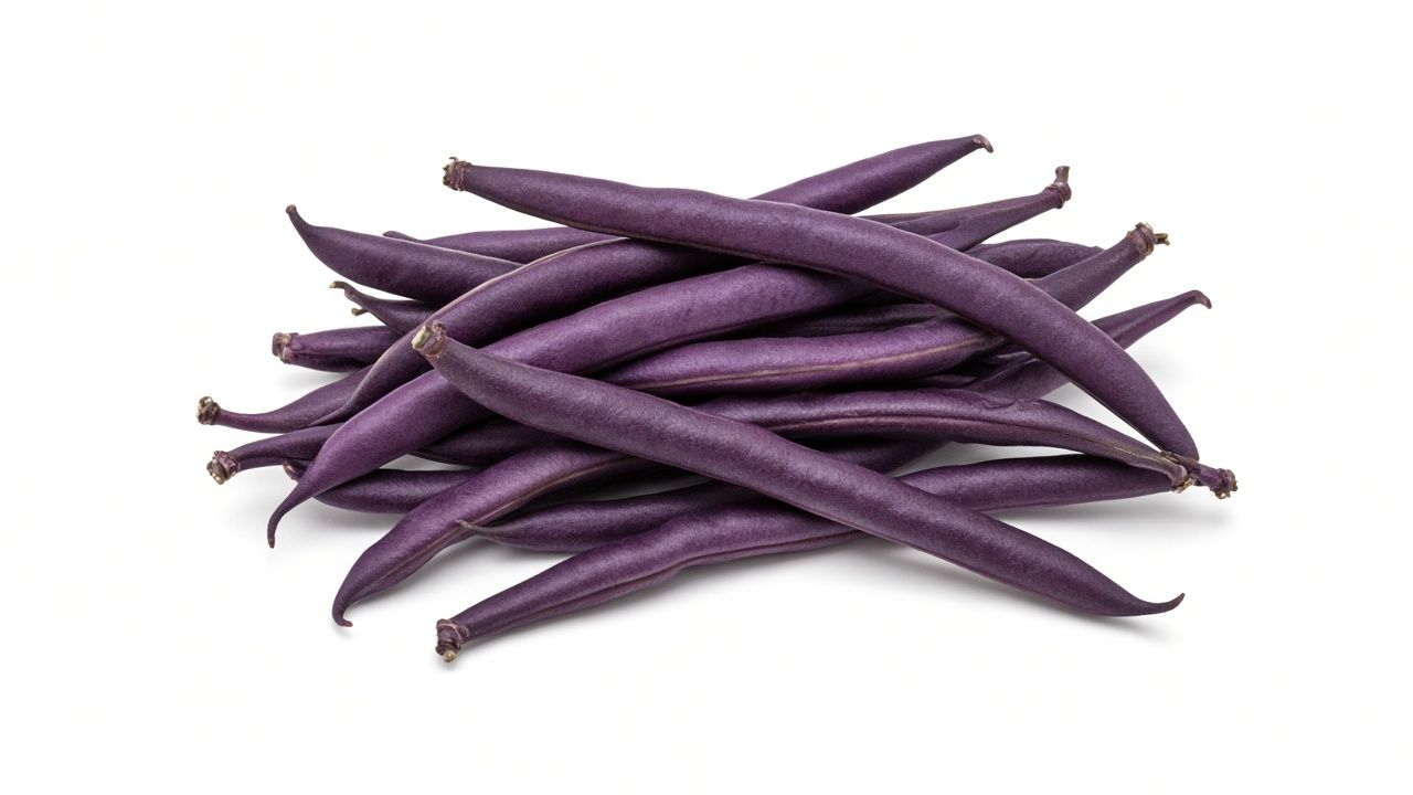 Beans, Purple, 10 lb. Organic TendWell Farm Old Fort, NC