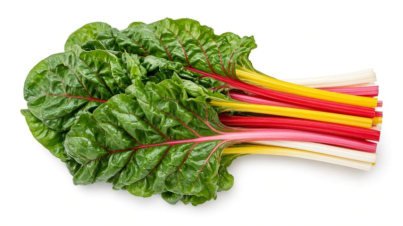 Chard, Rainbow, 12 ct Non-certified Asheville Harvest Fletcher, NC