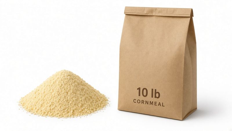 Cornmeal, Cherokee White Eagle, 10 lb. Organic Farm + Sparrow Mars Hill, NC